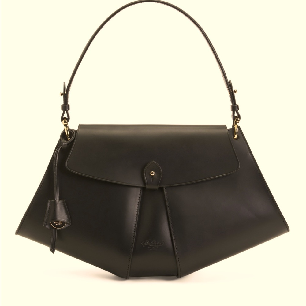 Buldrini Bag 👜 Black leather made in Italy